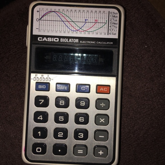 Vintage- Casio Biolator